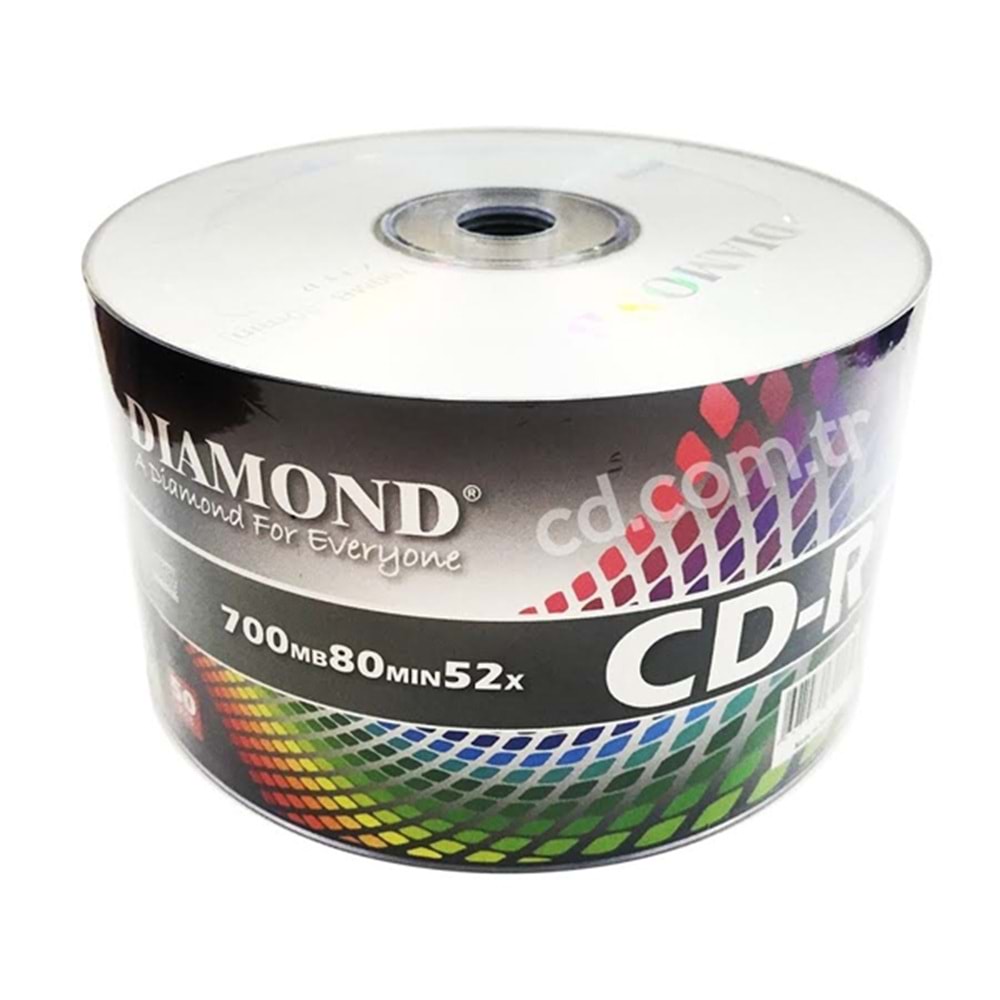 Dıamond CD-R 52X 700 Mb 80 Mın 50 li Paket