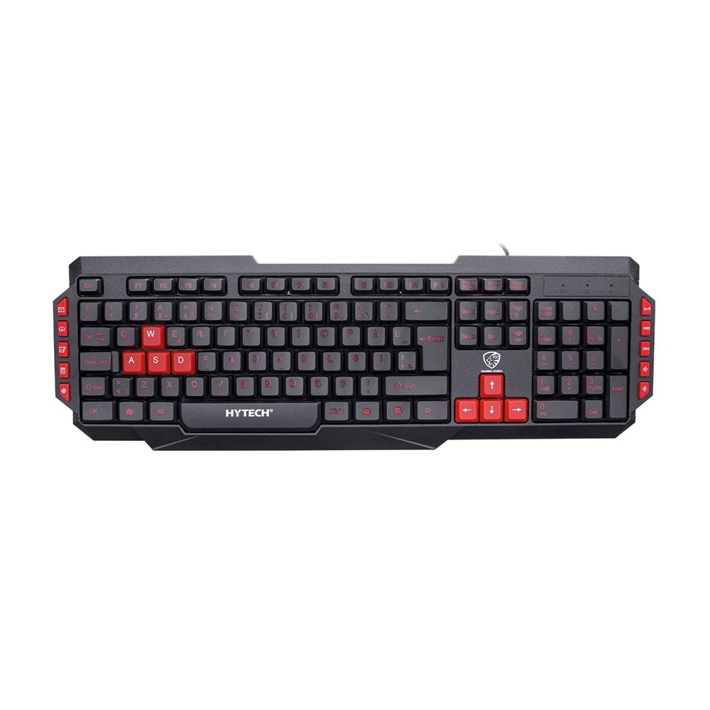 Hytech HKM-58 GAMY PLUS Kırmızı Tuşlu Q Gaming Klavye