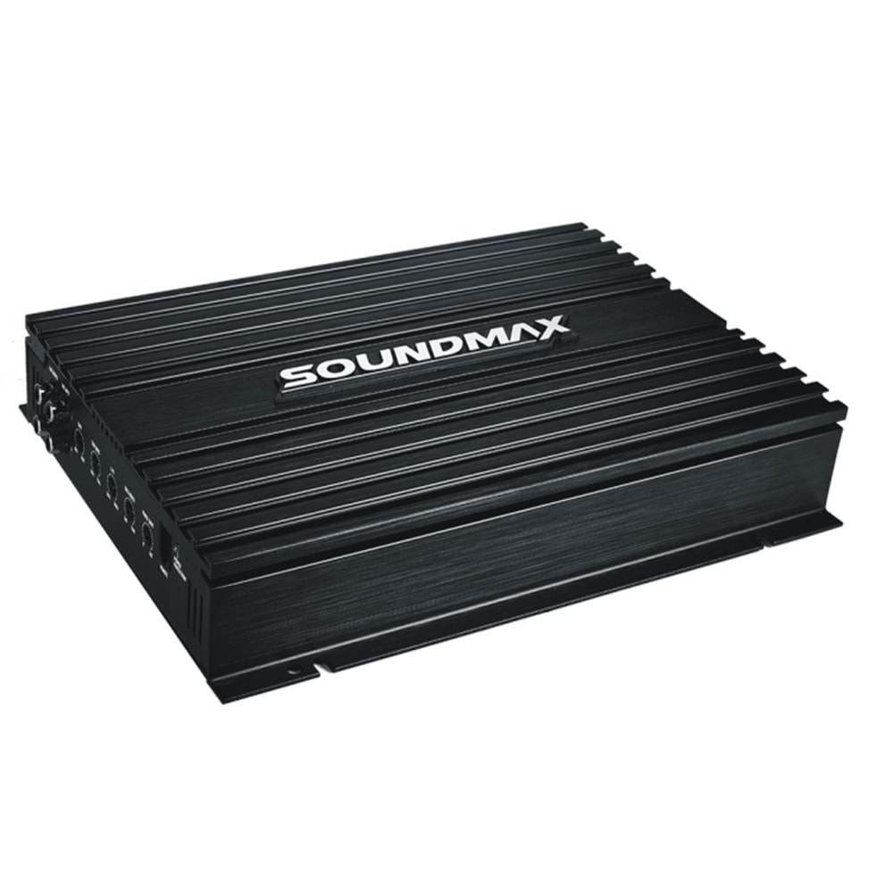 Soundmax SX-600.1D Mono Max Power 4000 Watt Bas Kontrolu Oto Anfi