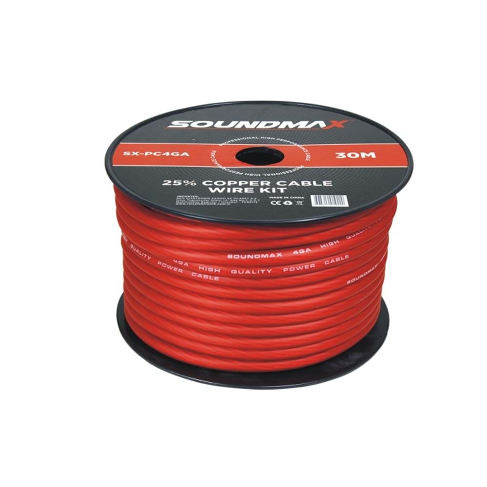 Soundmax SX-PC4GA 30mt Güç Kablosu
