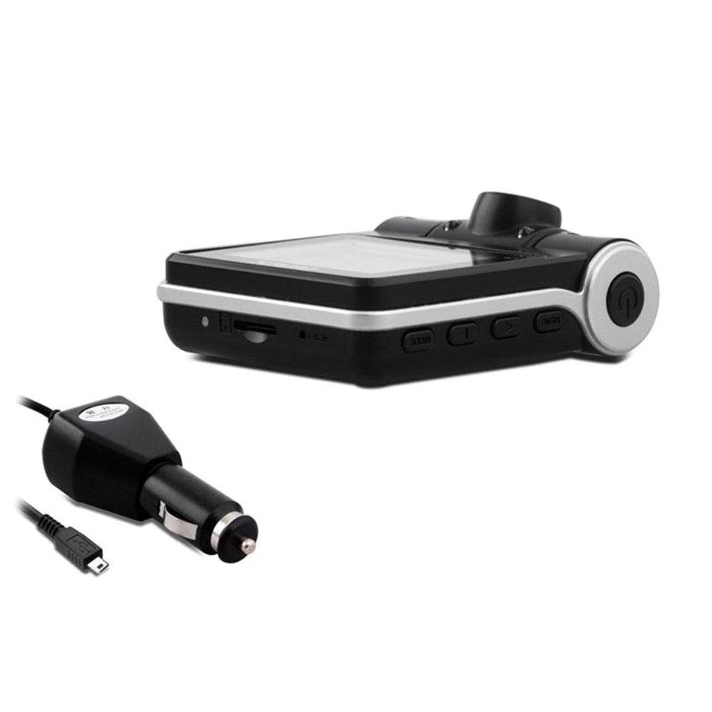 Everest DVR-011 2 Ekran HDMI-AV Çıkış 4 IR Led Araç İçi Kamera