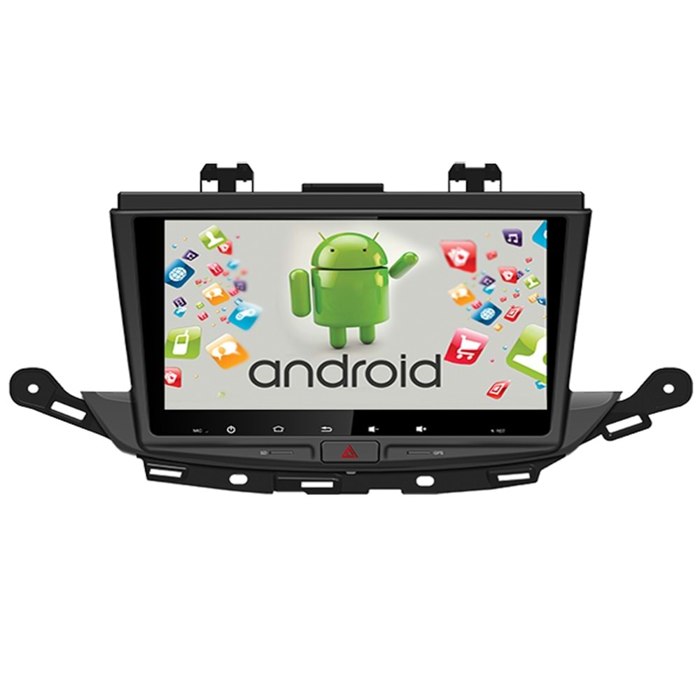 Newfron NF-ANOK1 10,1 İnç Androıd 1+16 GB Opel Astar K (2016-2017) Multımedıa Oto Teyp