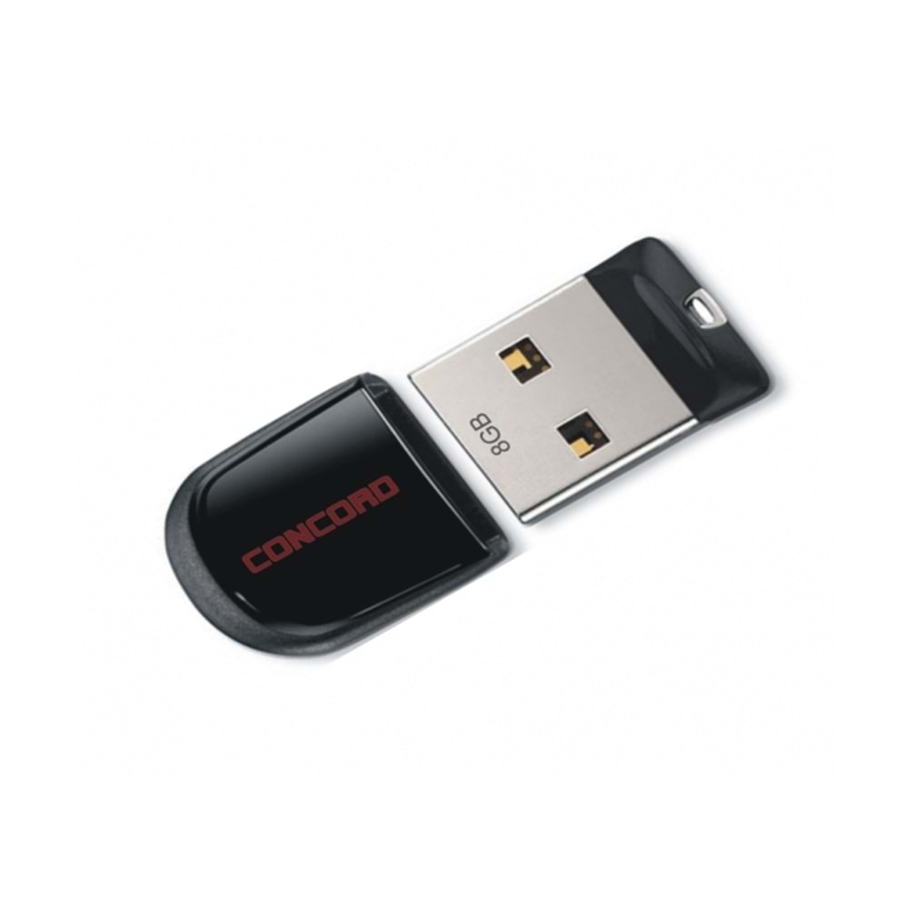 Concord C-UML8 8 GB Kapaklı Usb 2.0 Mini Lite Flash Bellek