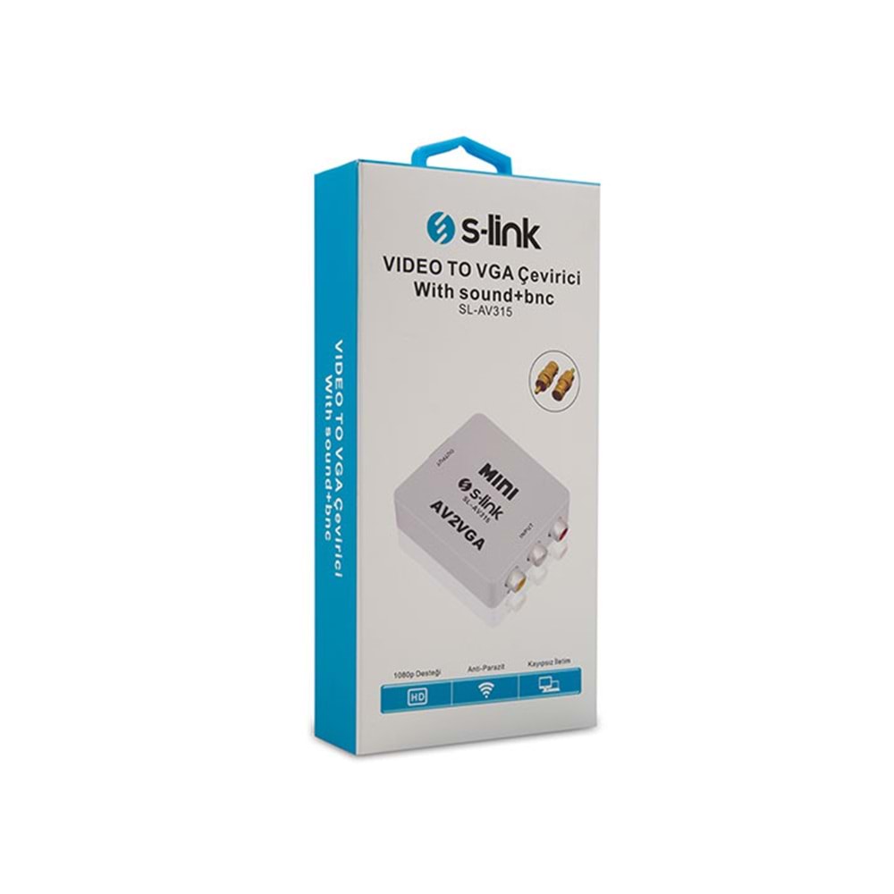 S-link SL-AV315 VIDEO TO VGA Çevirici