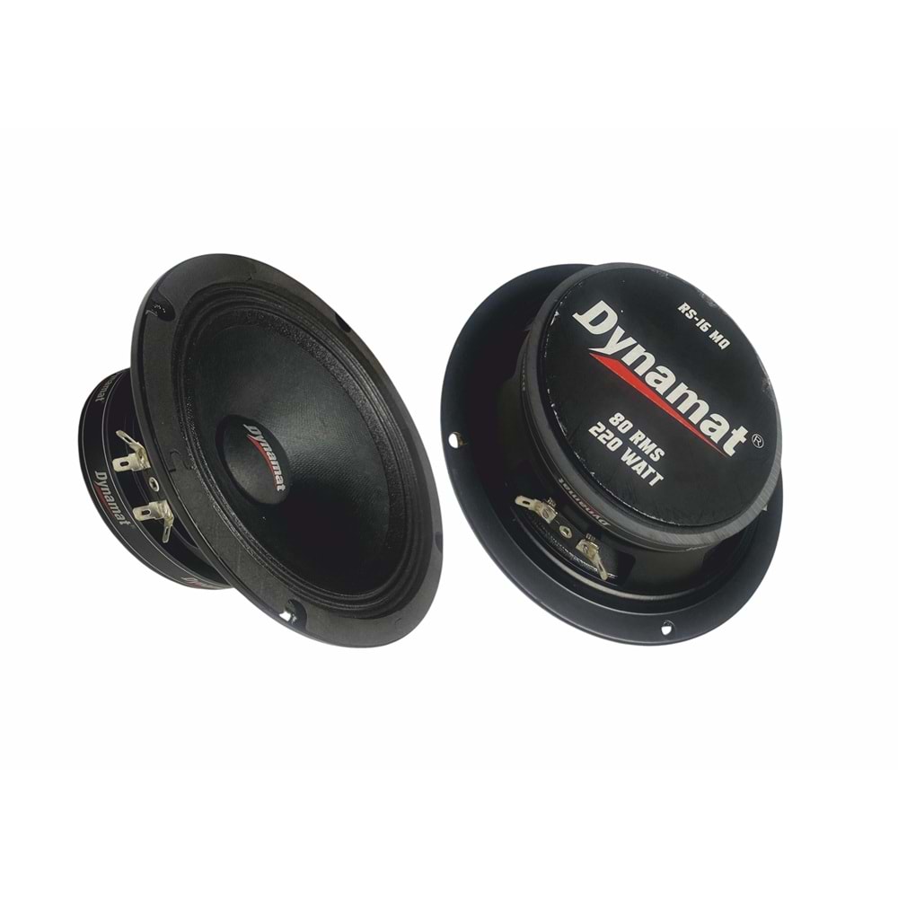 Dynamat RS-16 MQ 16 Cm 220 Watt Mıdrange Oto Hoperlör