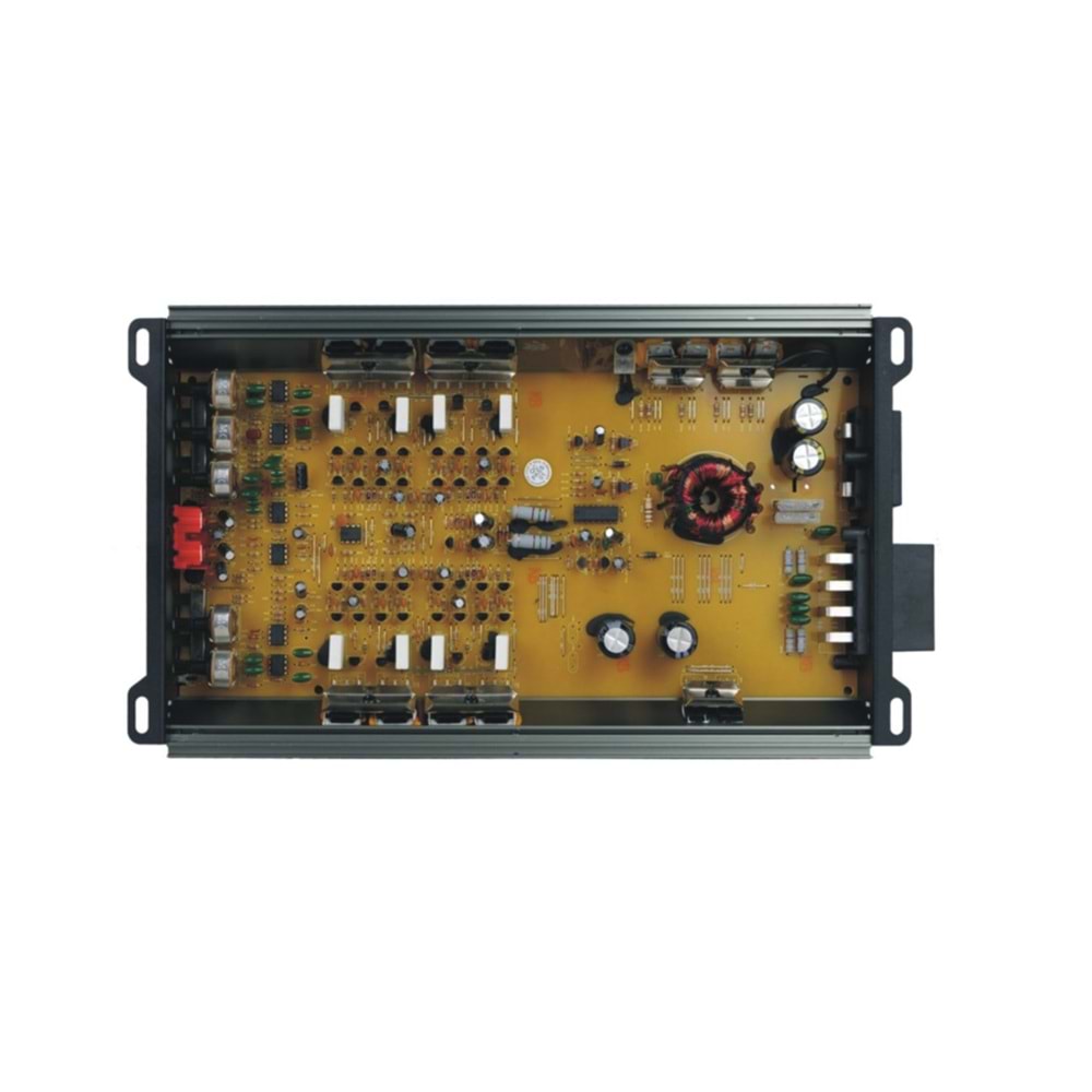 Soundmax SX-2700.4 3000 Watt 4Ch Profesyonel Yeni Seri Oto Anfi