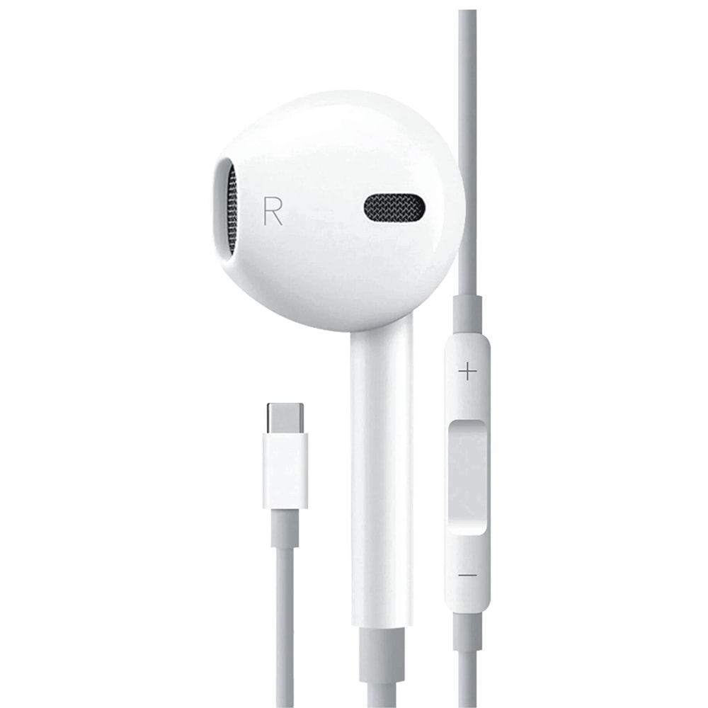 Powerway BTX20 Earone 3.5Mm Type-C Stereo Kulak İçi Kulaklık