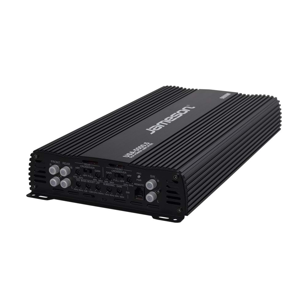 Jameson USA-5000.5 Stero Ve Mono Çift Yonlu 5000 Watt 5 Kanal 4 Çıkışlı Oto Anfi