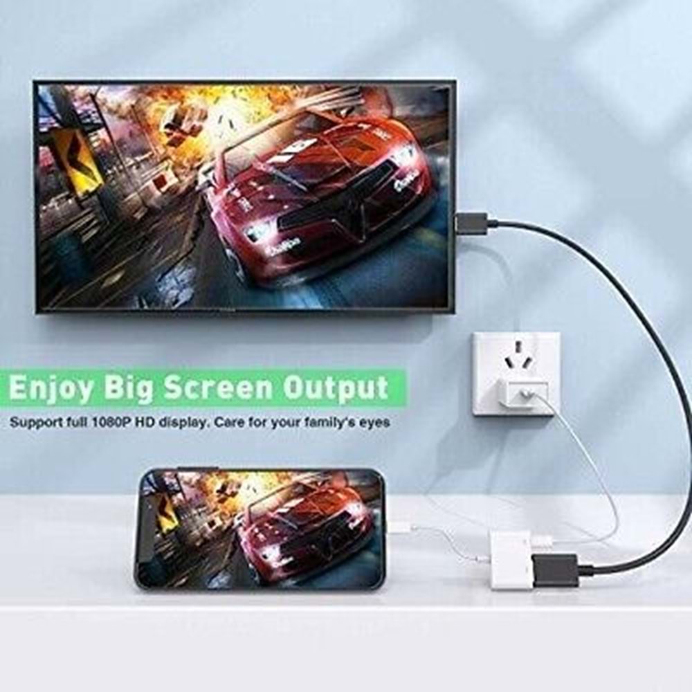 Concord L8-3SE Lıghtnınd Hdmı Otg Çevirici