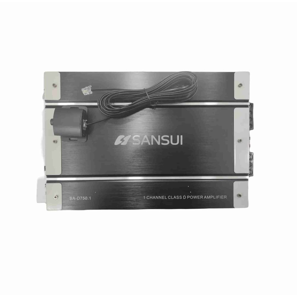 Sansuı SA-D750.1 Mono Class 5000 Watt Bass Kontrolu Anfi