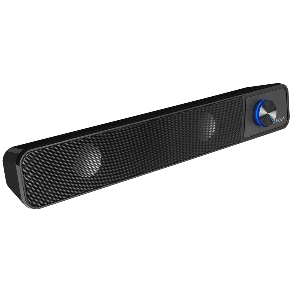 Mikado MD-69S Siyah Led Işıklı Multimedia Soundbar Speaker