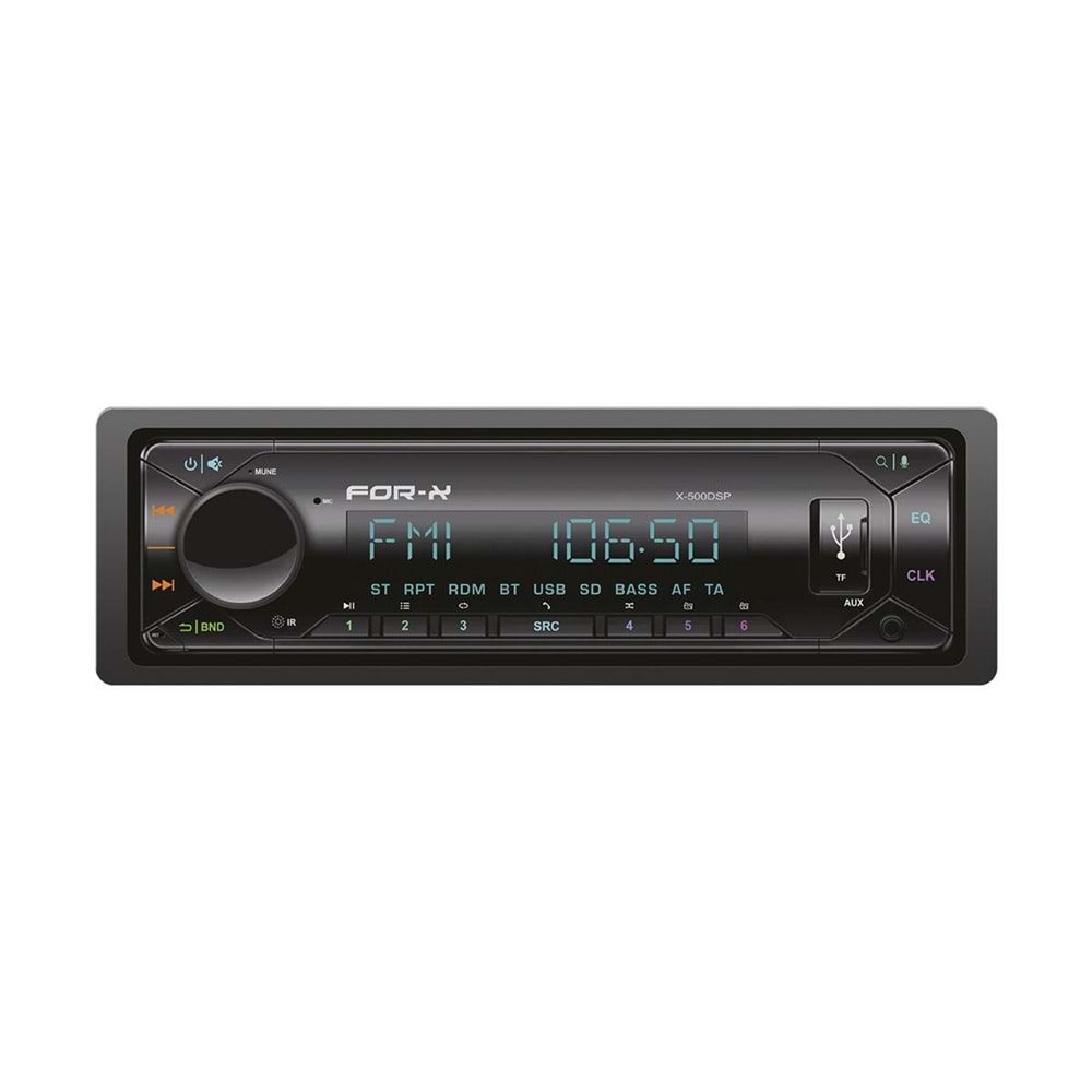 For-X X-500DSP USB/SD/FM Bluetooth Oto Teyp