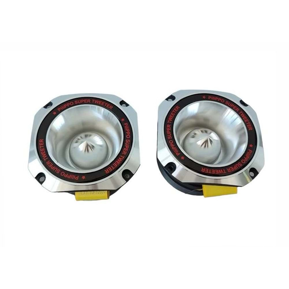 Pilippo PO-TW44 600 Watt Süper Bullet Oto Tweeter