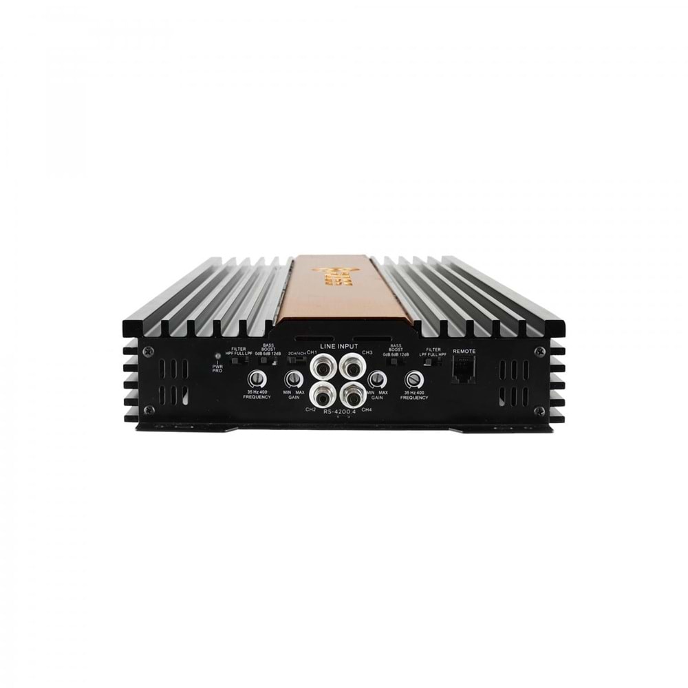 Reıss Audıo RS-4200.4 Ab 4 Kanal 4Ch-4 Ohm 200W-Rms Brıdged 2CHx650W Efsane Seri Oto Anfi