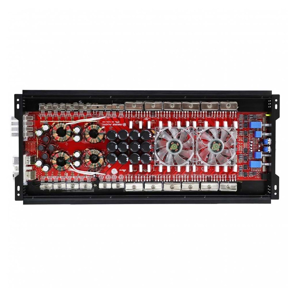 Reıss Audıo RS-4200.4 Ab 4 Kanal 4Ch-4 Ohm 200W-Rms Brıdged 2CHx650W Efsane Seri Oto Anfi