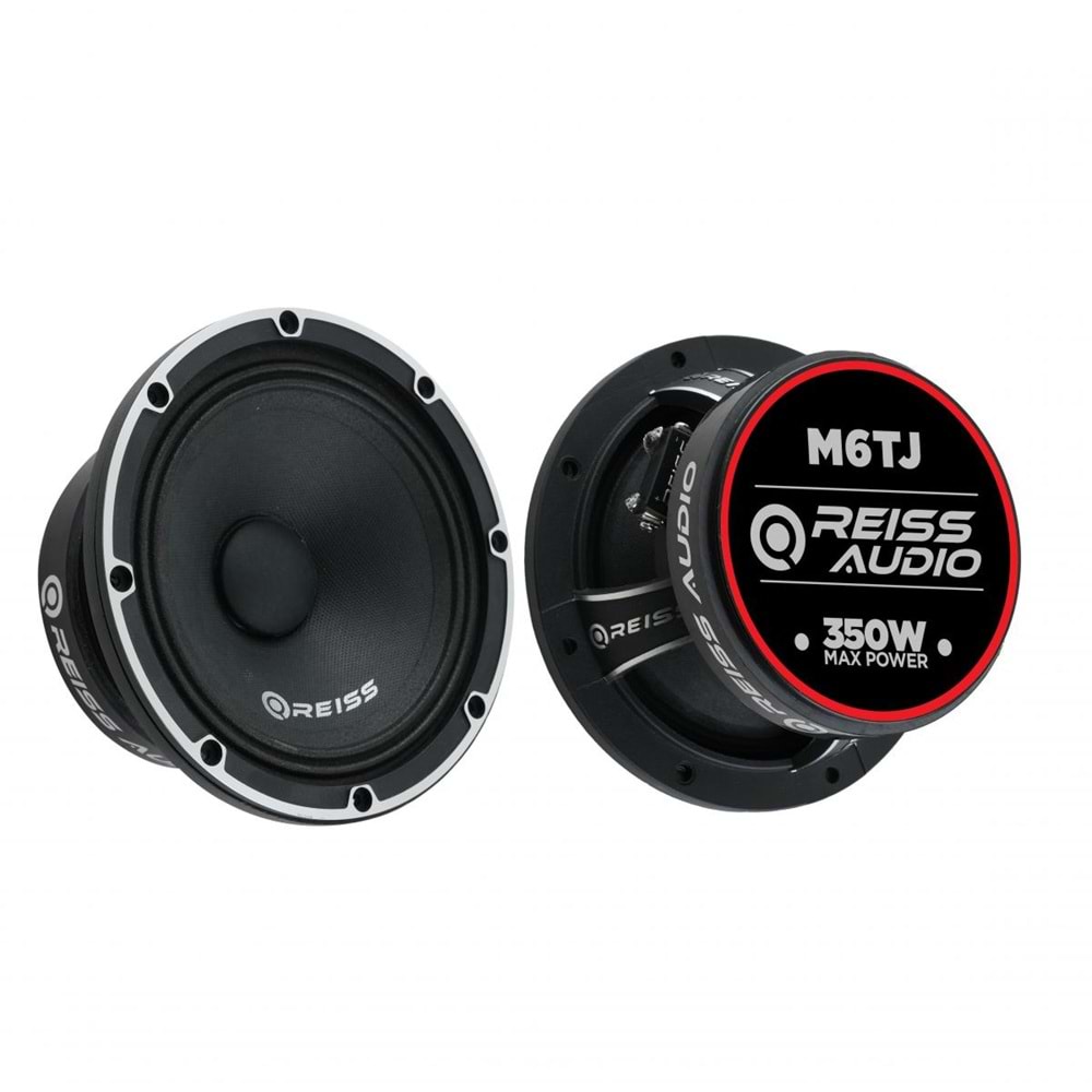 Reıss Audıo RS-M6TJ 16 cm Midrange 350 Watt Üst Sekment Oto Hoparlör (2li)