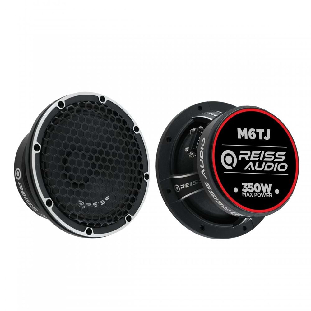 Reıss Audıo RS-M6TJ 16 cm Midrange 350 Watt Üst Sekment Oto Hoparlör (2li)