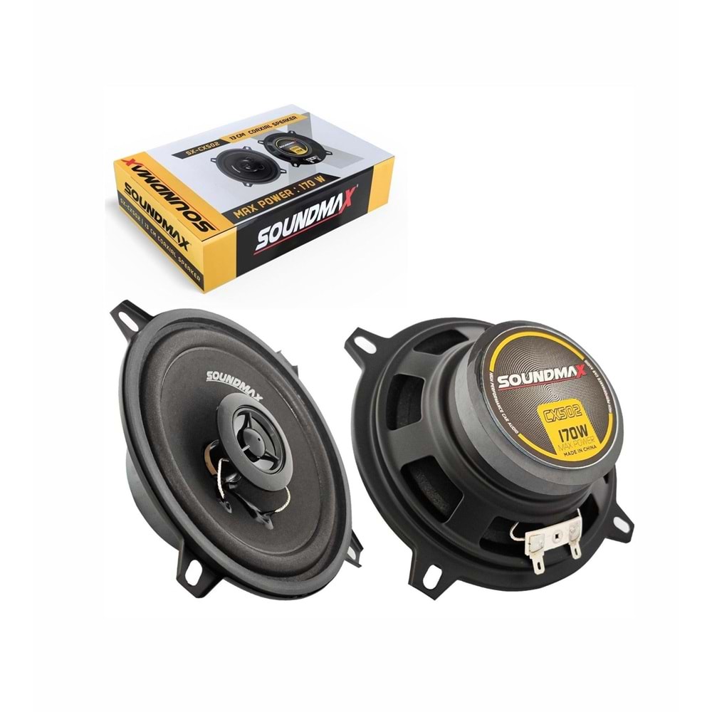 Soundmax SX-CX520 13 Cm COAXİAL-170 Watt Tweeterli Oto Kapı Hoparlör