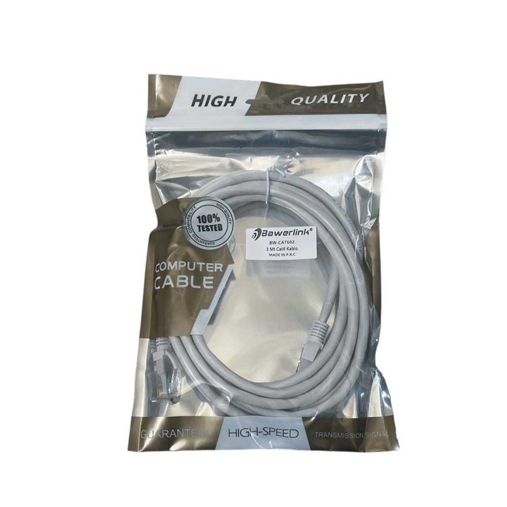 Bawerlink BW-CAT607 30 Mt Cat6 Kablo