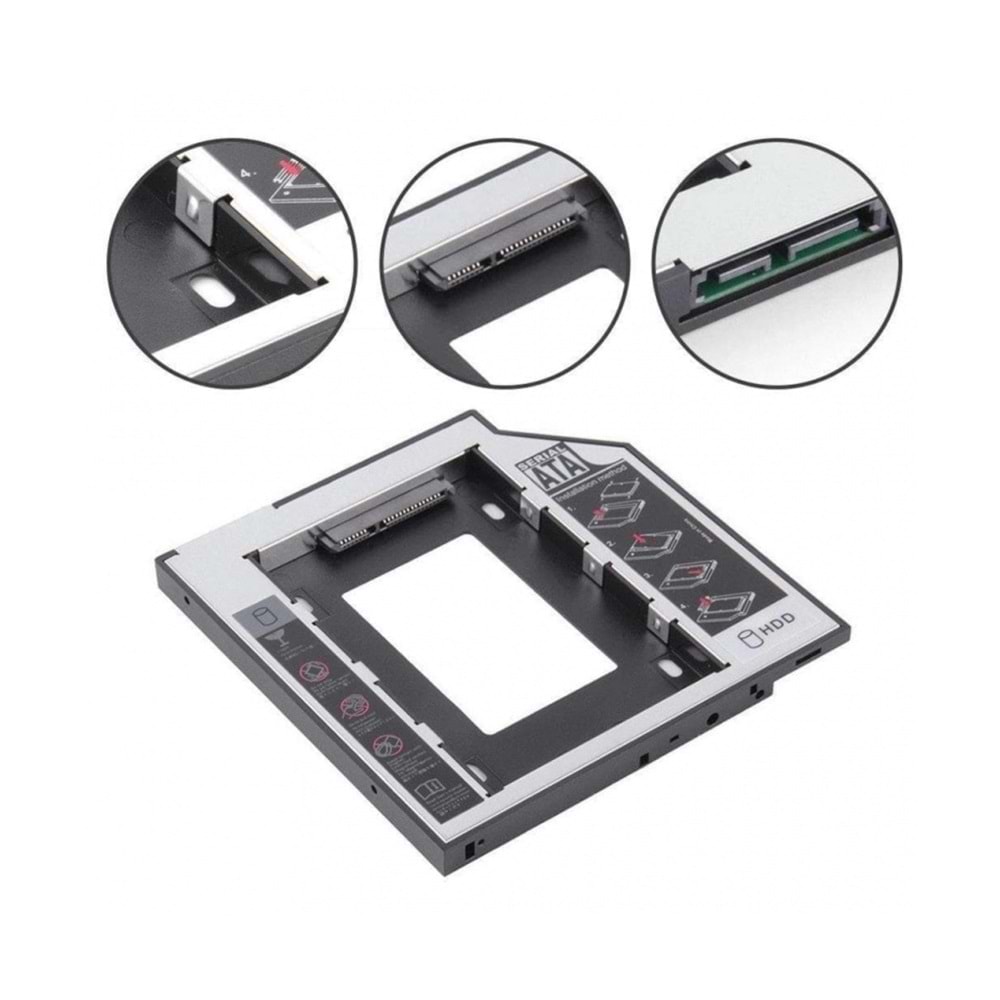 Bawerlink BW-15 12.7mm Hdd-Ssd Kızağı