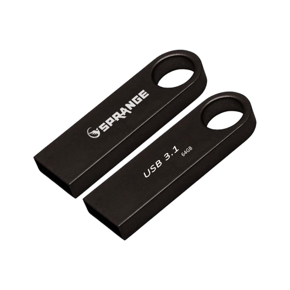 Sprange SU-64 USB 3.1 64 GB Metal Kasa Usb Flash Disk
