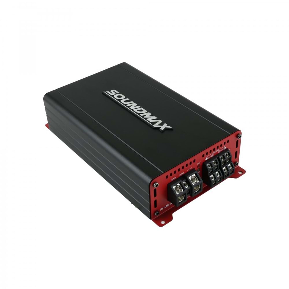 Soundmax SX-LM4125.4D 4 Kanal 125x4 Rms Class D Oto Anfi