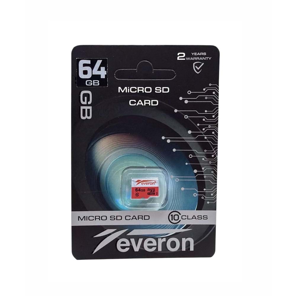 Everon 64 GB Micro SD Class 10 Hafıza Kartı