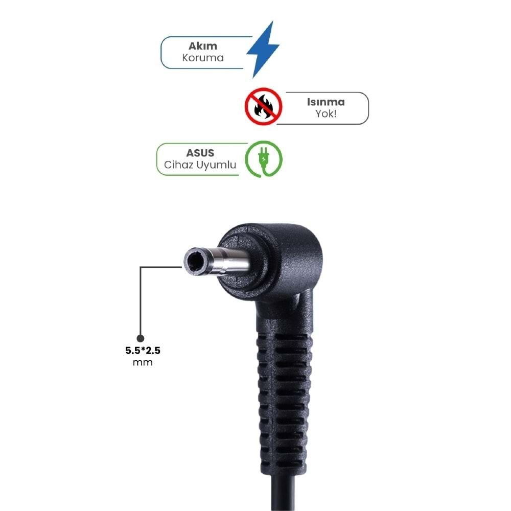 Sprange SR-L35 19.5V 9.23A 5.5*2.5mm 180W ASUS Notebook Adaptör