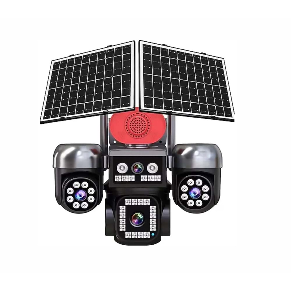 İronix TP11 4G Sim Kartlı solar okam Yazılım 3 lü Kamera