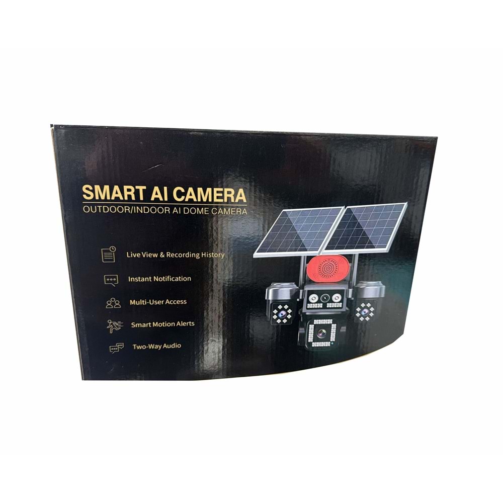 İronix TP11 4G Sim Kartlı solar okam Yazılım 3 lü Kamera