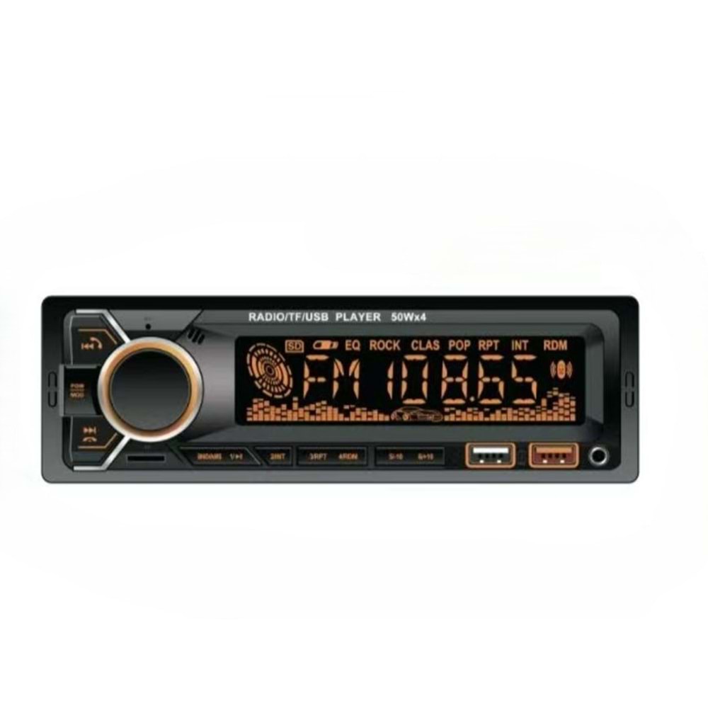 Bawerlink BW-6305 4x50 Watt Çift USB/SD/FM Bluetooth Oto Teyp