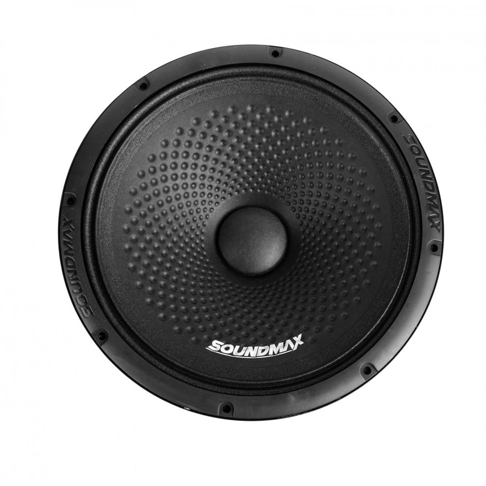 Soundmax SX-M82BN Çifti 400 Watt 200w Rms deprem serisi 20 Cm Oto Midrange Hoparlör