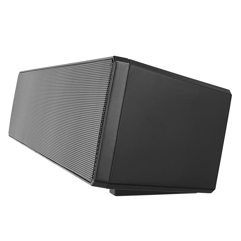 Mikado MD-SBT27 Siyah 10W 2400mAh BT,RGB,Alarm,Clock,TF Card Type-C,USB Soundbar Speaker
