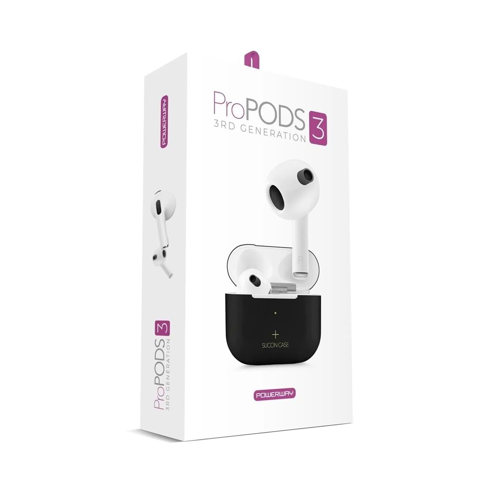 Maxron PROPODS3 Yeni Nesil Slikon Kılıf Hediyeli Bluetooth Kulaklık