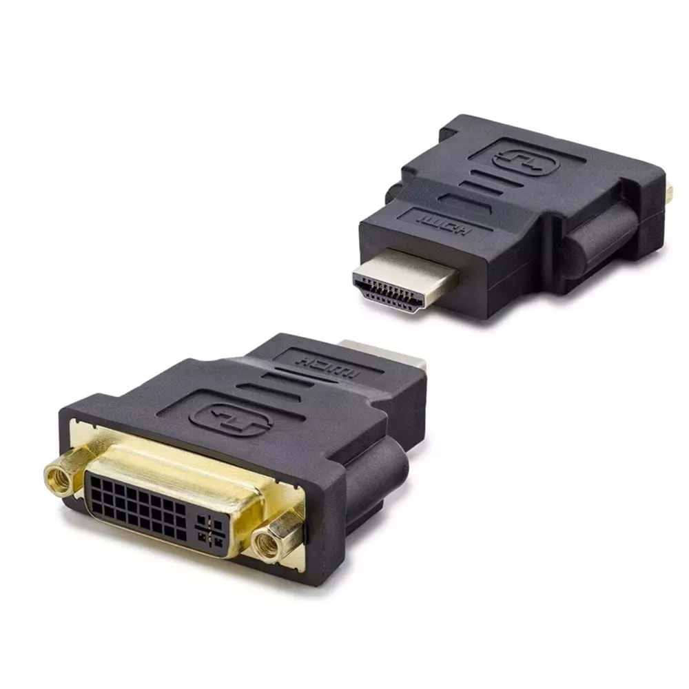 Hadron HDX1255 Hdmı (M) To Dvı (F) Adaptör 24+5 Siyah