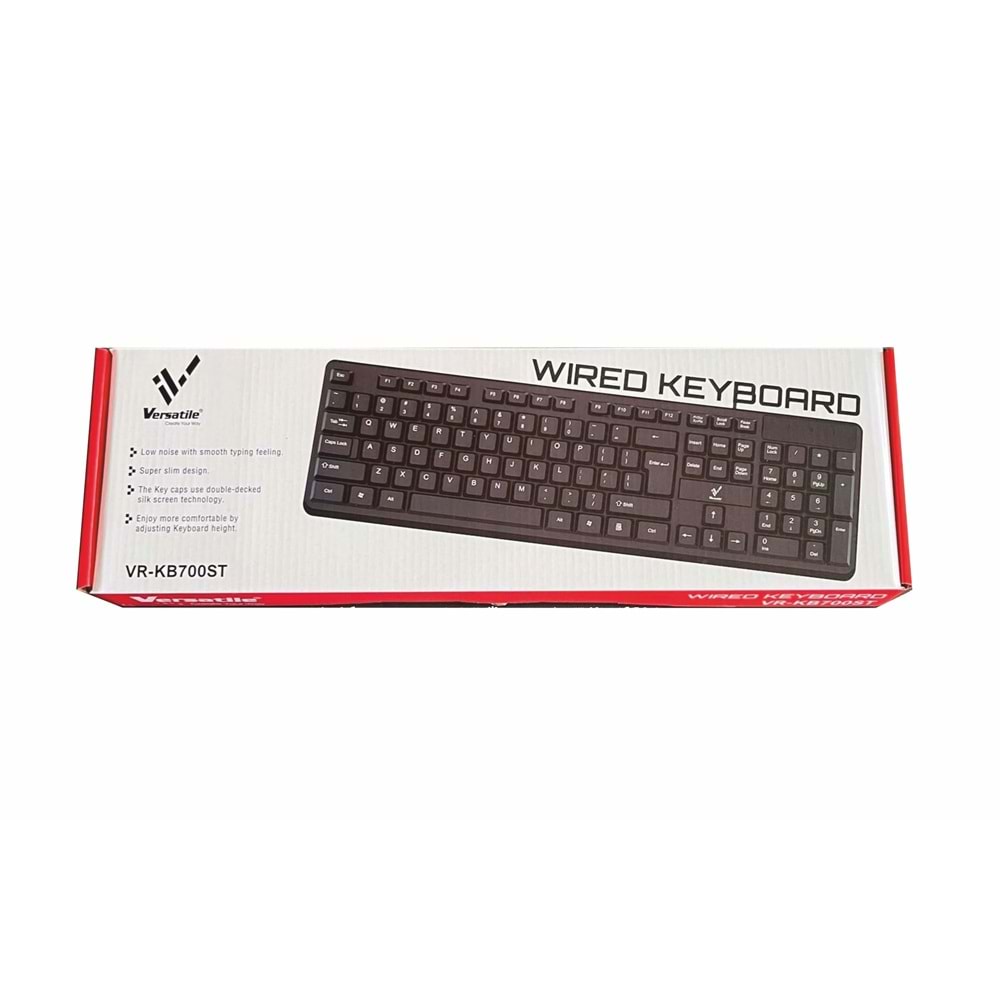 Versatile KB-UMS01 Multımedya Klavye