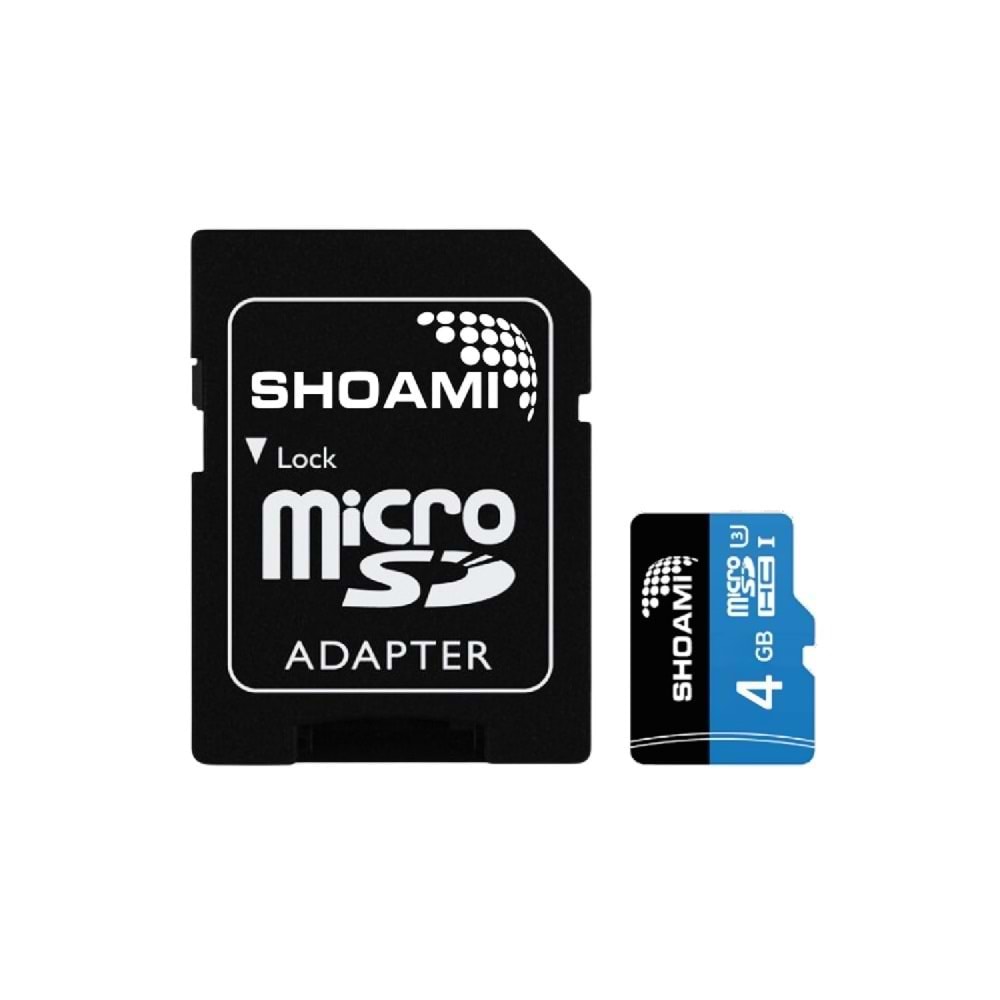 Shoamı SH-M4 High Speed 4GB TF Kart & SD Adaptör Kutusuz