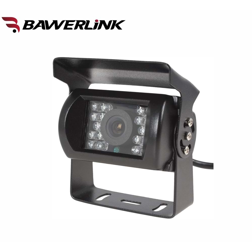 Bawerlink-BW-37 Ahd & Analog Beyaz Ledli Kamyon İş Makinesi Kamera