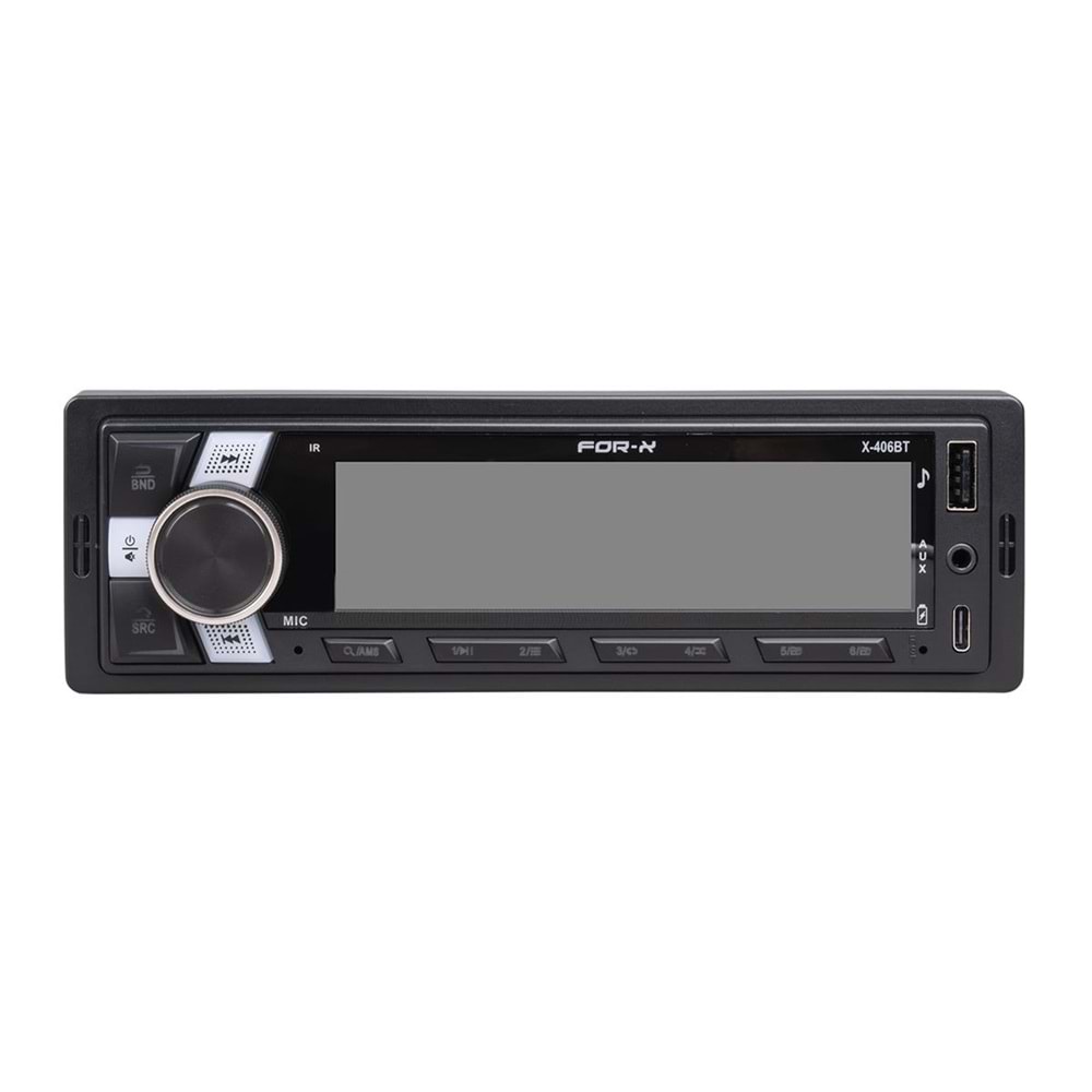 For-X X-406BT VA-LCD Ekran Bluetooth 5.1 Oto Teyp