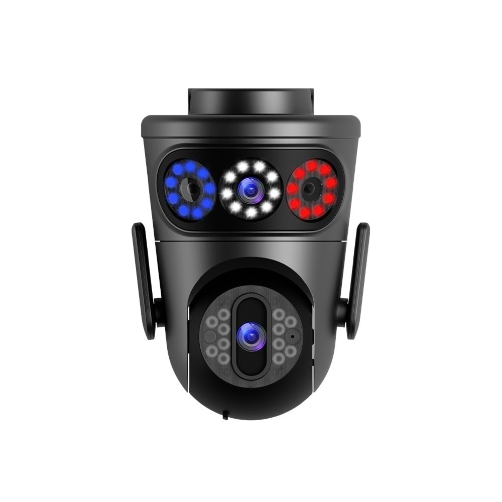 Mpıa MORIO 8 MP 2 Lens 1*PTZ 4x Zoom Wi-Fi Güvenlik Kamerası