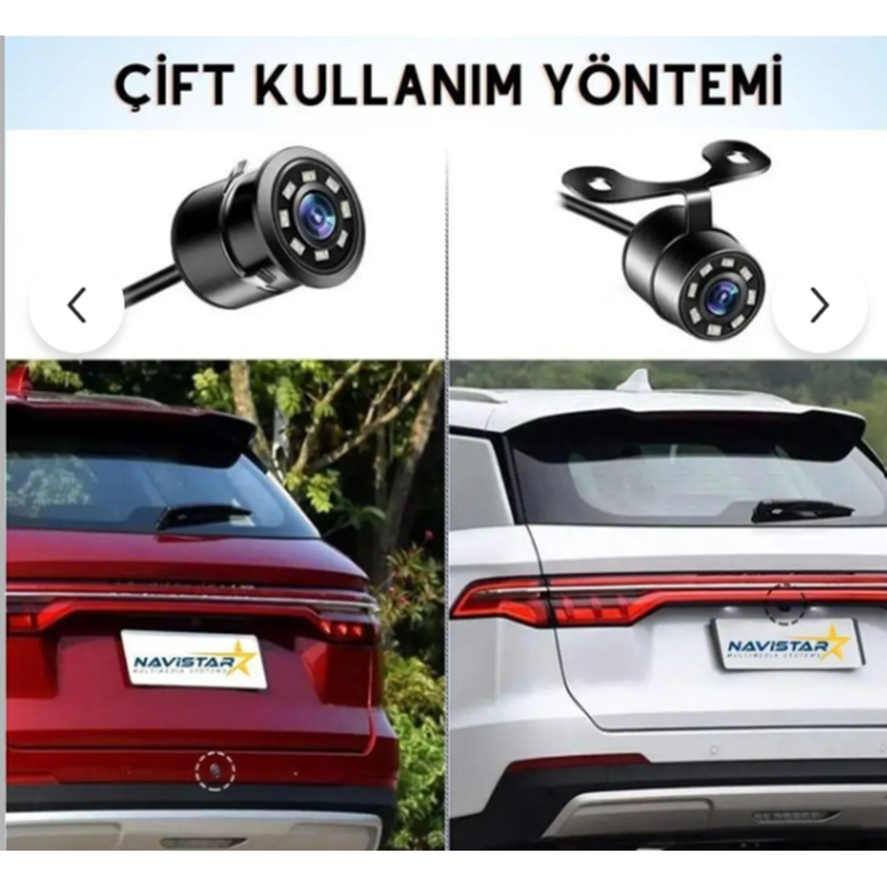Bawerlink BW-47 720P Ahd Kelebek Beyaz Ledli Kamera