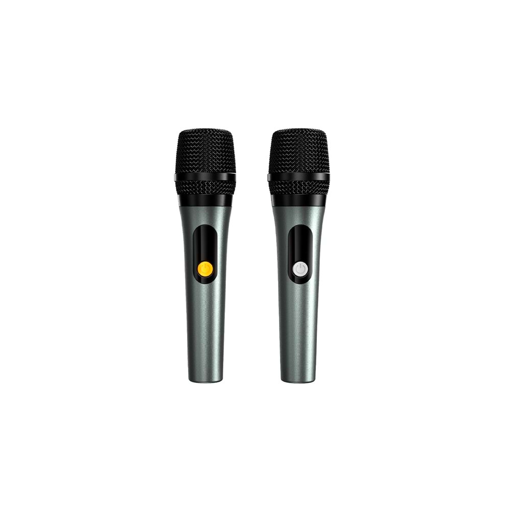 HiFuture MUSİCBOX 100 70W Bluetooth 5.0 BT/USB/SD Kart/ AUX Girişli Mikrofonlu Karaoke Sistemi Kablosuz Hoparlör Gümüş