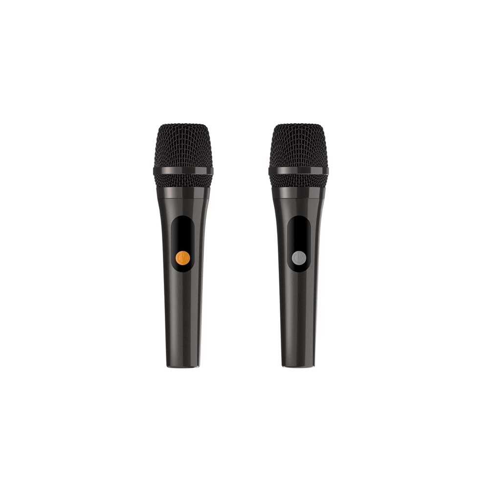HiFuture MUSİCBOX 200 100W Bluetooth 5.0 BT/USB/SD Kart/ AUX Girişli Mikrofonlu Karaoke Sistemi Kablosuz Hoparlör Siyah
