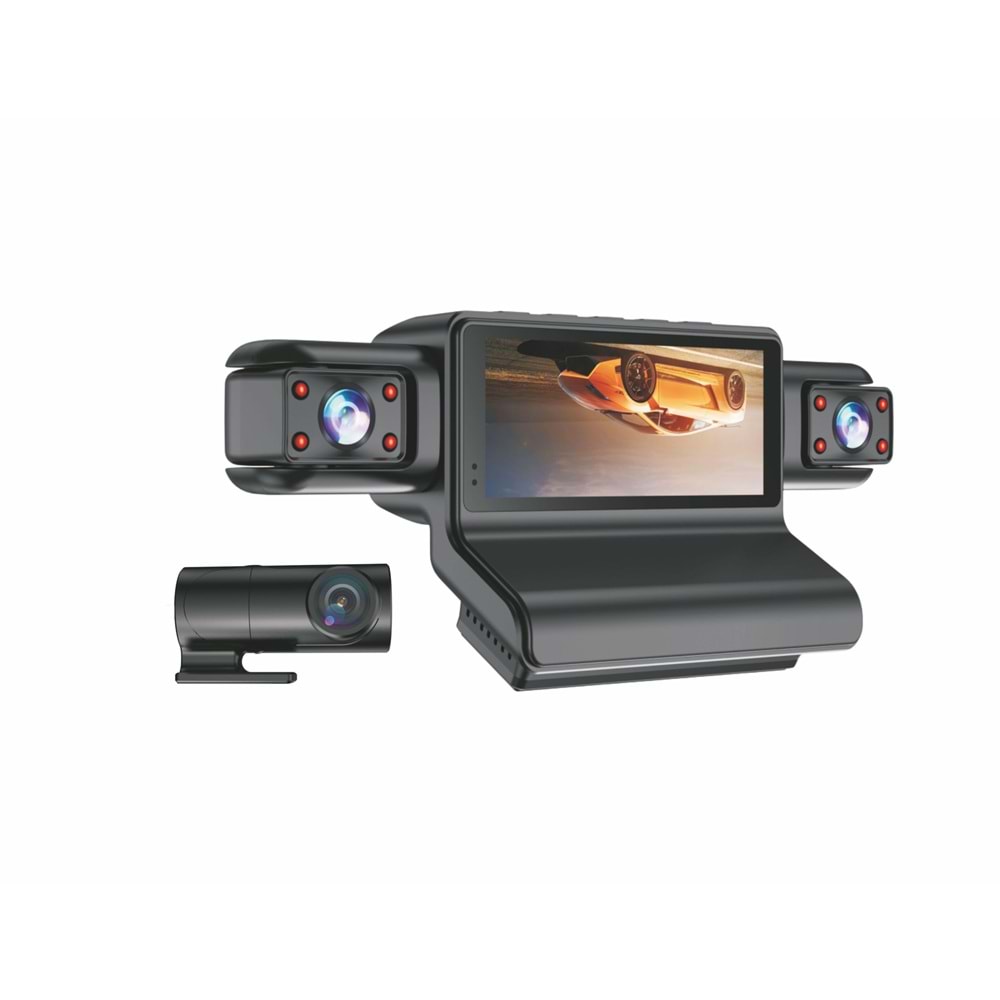 Digital Audio DA-T98A Araç İçi Kamera 4 Kameralı 2K+720P+720P+720P