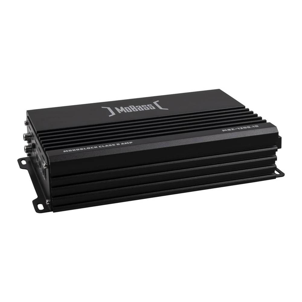 Mobass MBZ-1200.1D 4 Rms Ohm 650Wx1Ch Oto Anfi
