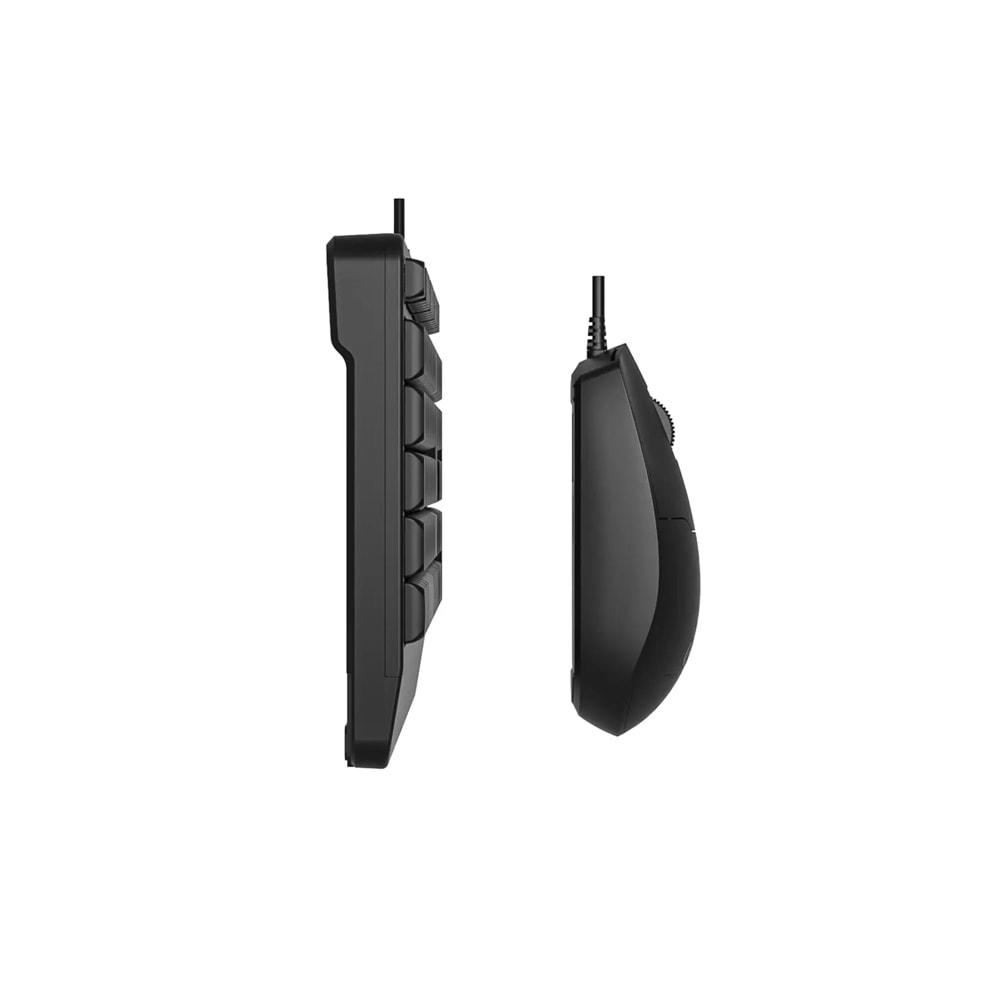 Lecoo CM106 USB Kablolu Türkçe Q Klavye & Mouse Set Siyah