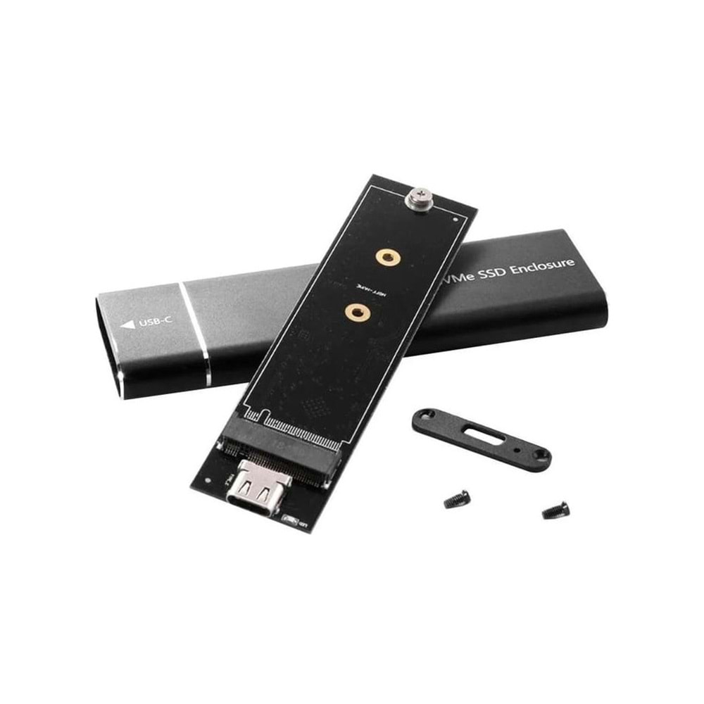 Bawerlink TD-202 USB 3.1 Type-C To Pcıe Express Nvme SSD M.2 M-Key M&b-Key Hard Disk Kutusu
