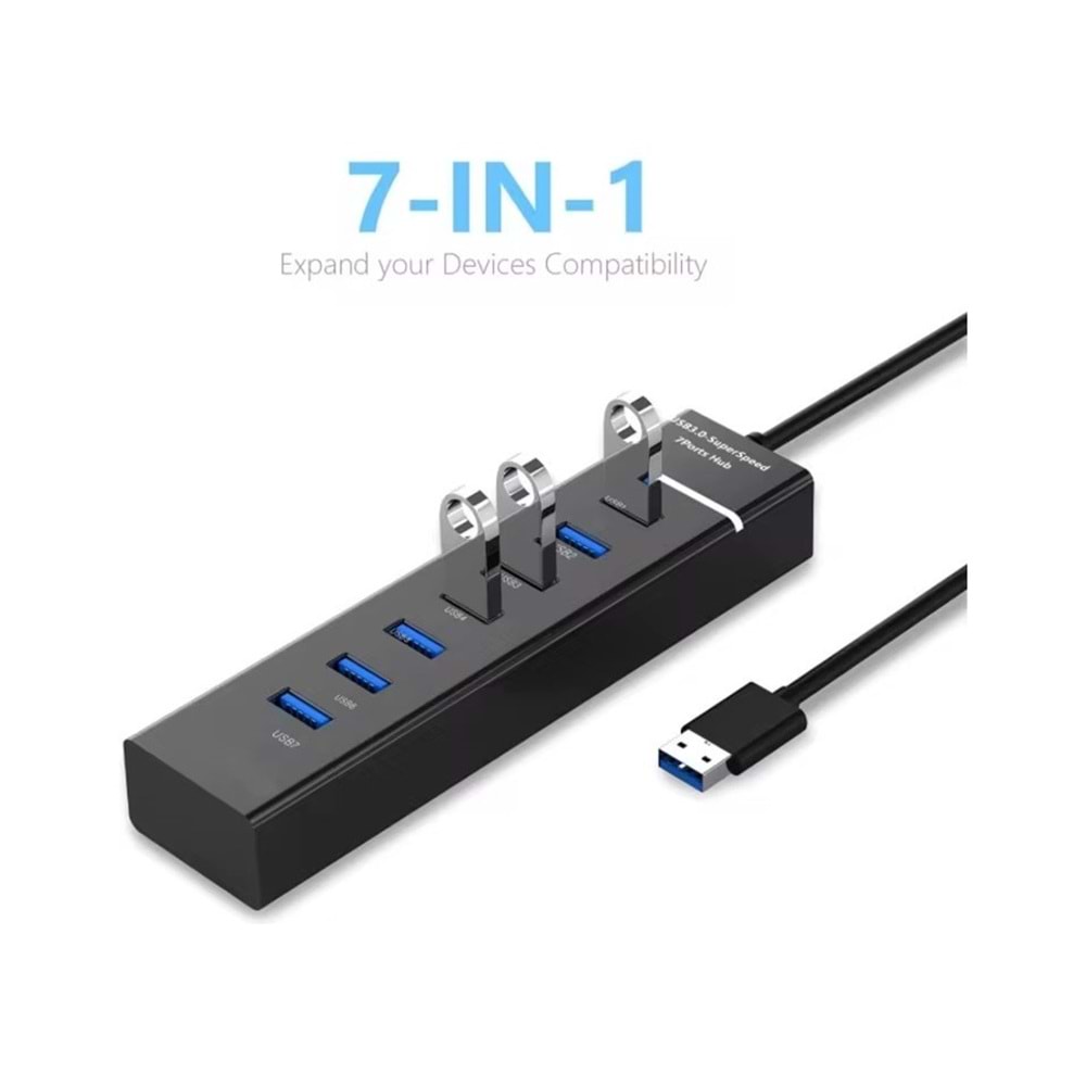 Bawerlink BW-26 7 Port Usb 3.0 Usb Hub