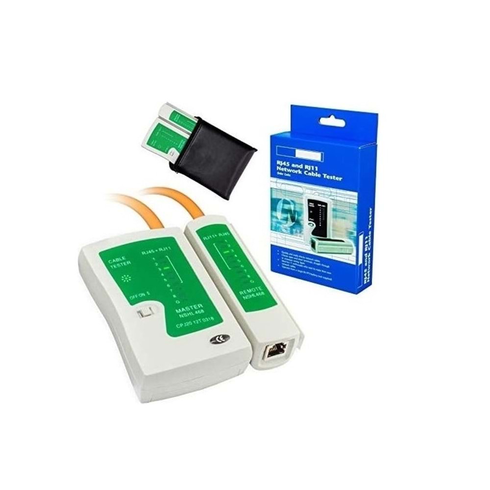 Technozi ZC-616 RJ-45,RJ-11 Lüks Kablo Test