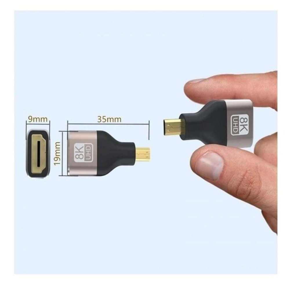 Taplin TK-159 HDMI F to Micro HDMI M Adaptör